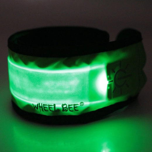 Wheel-Bee multifunctionele LED-lichtarmband (slap light)