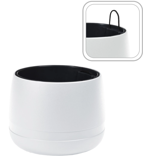 Bloempot Koma Waza 42 cm wit