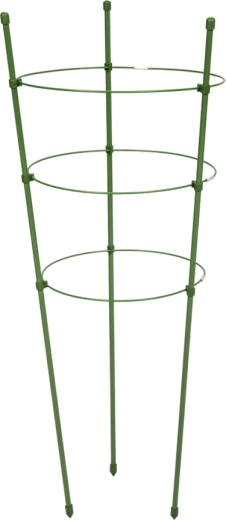 Ringvormige plantensteun 60 cm, 3 ringen