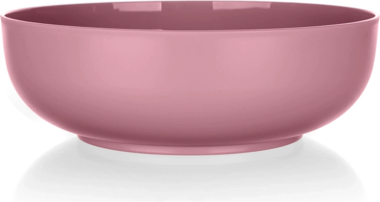 Plastic kom Culinaria 1,5 l donkerroze - 1 stuk