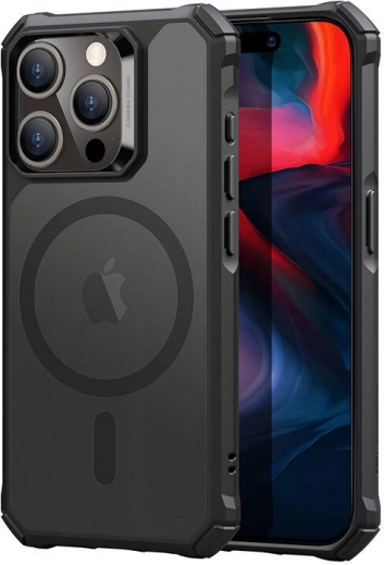 ESR Air Armor-hoesje voor iPhone 15 Pro met MagSafe, zwart