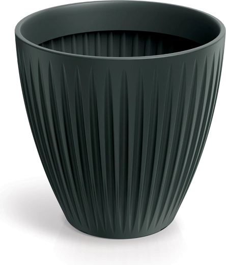 Bloempot Latia Round Midl 48 cm antraciet