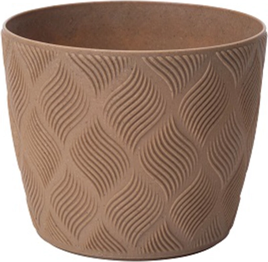 Bloempot Flow Petit Eco Wood 15 cm