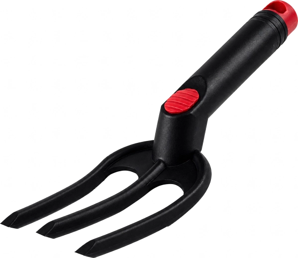 Handcultivator voor de tuin met drie tanden 27,5 cm