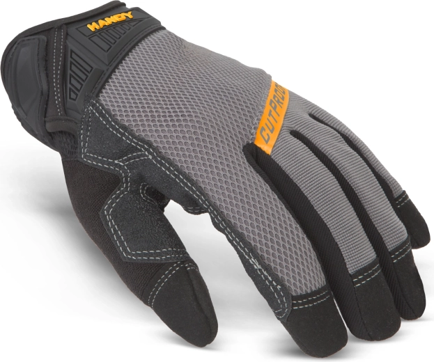 Snijbestendige beschermende handschoenen met touchscreenbediening, maat L