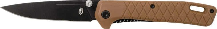 Gerber Zilch Coyote zakmes 7,8 cm, bruine GFN