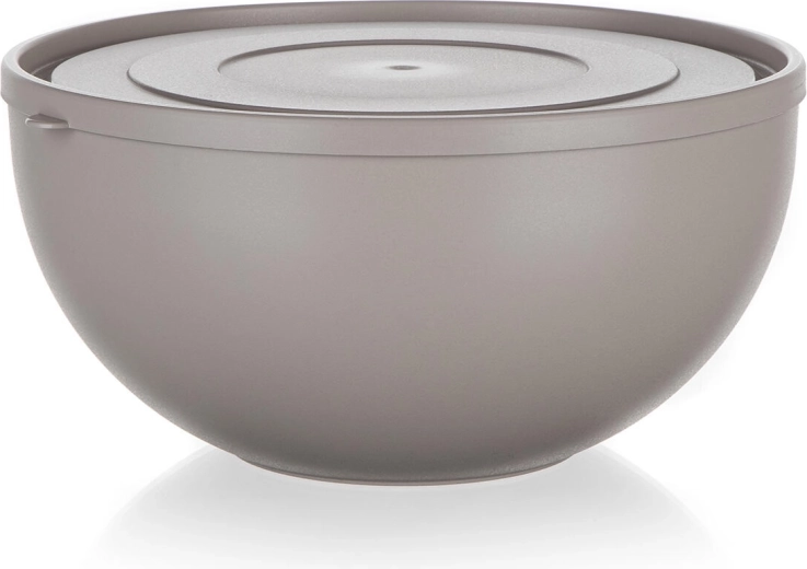 Kunststof kom met deksel 4 l LATTE CULINARIA, 24,7 cm