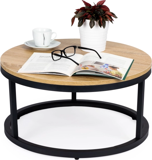 Ronde salontafel loft 60 cm MODERNHOME