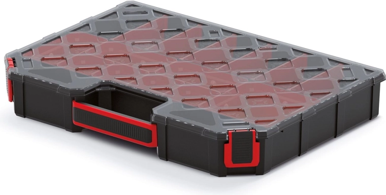 Organizer met tussenschotten uit de Tager Carbo Plus-serie 390 × 284 × 60 mm