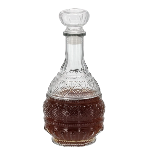 Glazen karaf 950 ml met stop