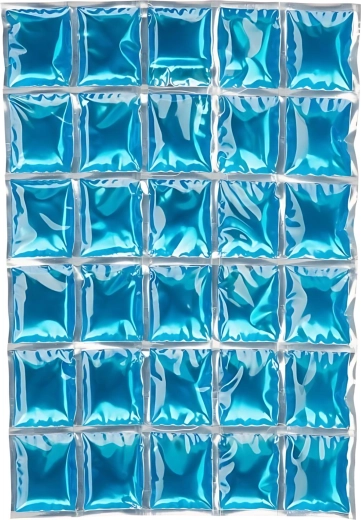 Koel- en vriespad voor toeristische koelboxen Kamai Coolbox, blauw