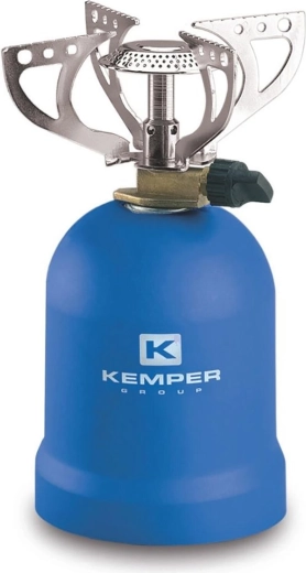 Gas-campingkooktoestel met één brander voor cartridge - 1 stuk