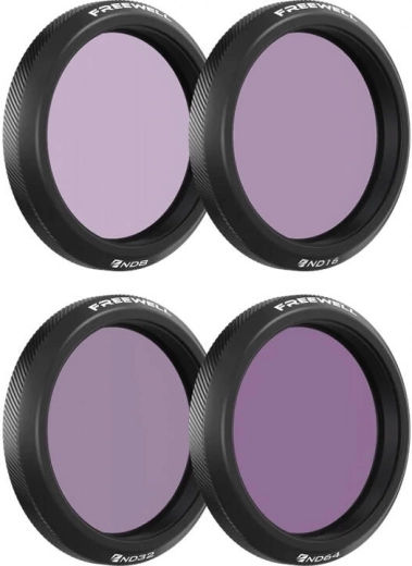 Set ND-filters voor DJI Osmo Action 5 van Freewell