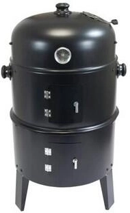 Multifunctionele 3-in-1 grill met waterbad, diameter 40 cm, hoogte 75 cm