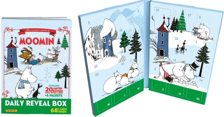 Panini Moomins adventskalender 2026