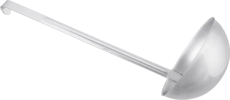 Roestvrijstalen soeplepel 225 ml