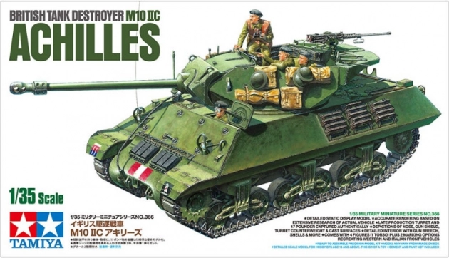 Plastic model jachtpantser M10 II C SP Achilles