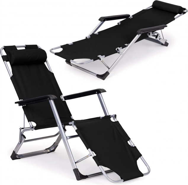 Opvouwbare strandstoel 2-in-1