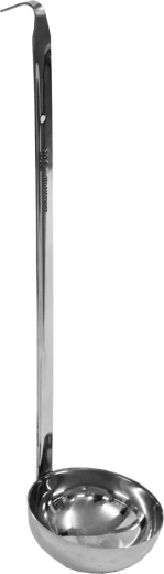 Roestvrijstalen soeplepel 35 cm