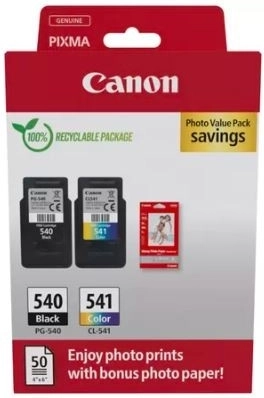 Multipack Canon PG-540/CL-541 met fotopapier