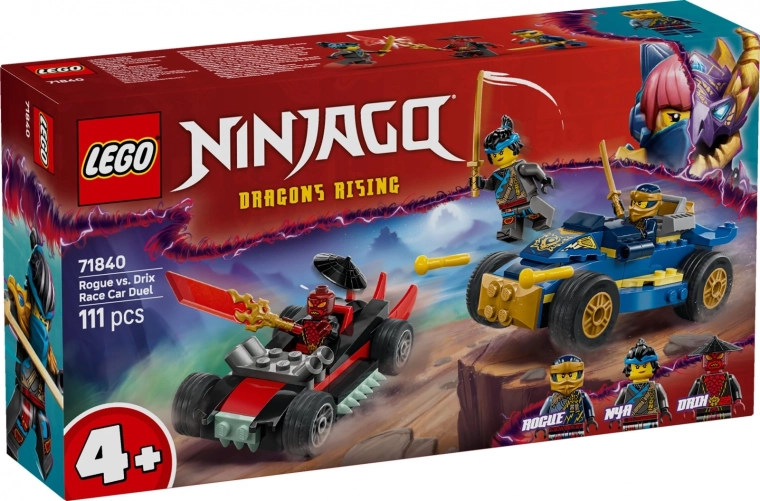 Lego Ninjago race Rogue vs. Drix (71840)