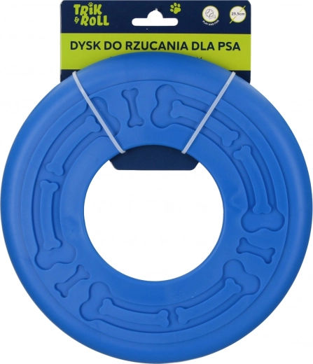 Blauwe frisbee voor honden