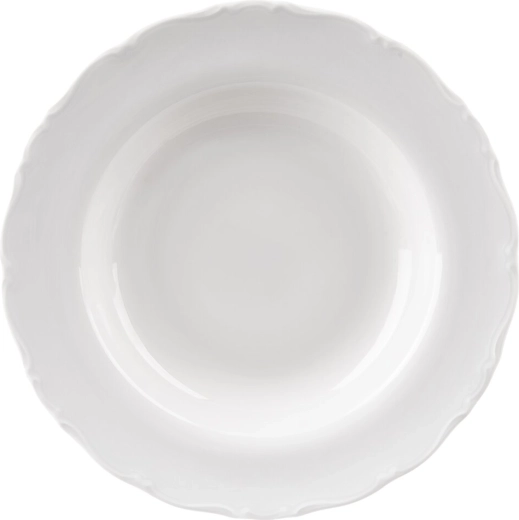 Diep portiebord MONA met rand, 23 cm