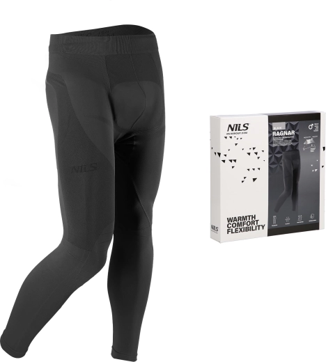 Heren thermisch ondergoed - leggings NILS Ragnar zwart