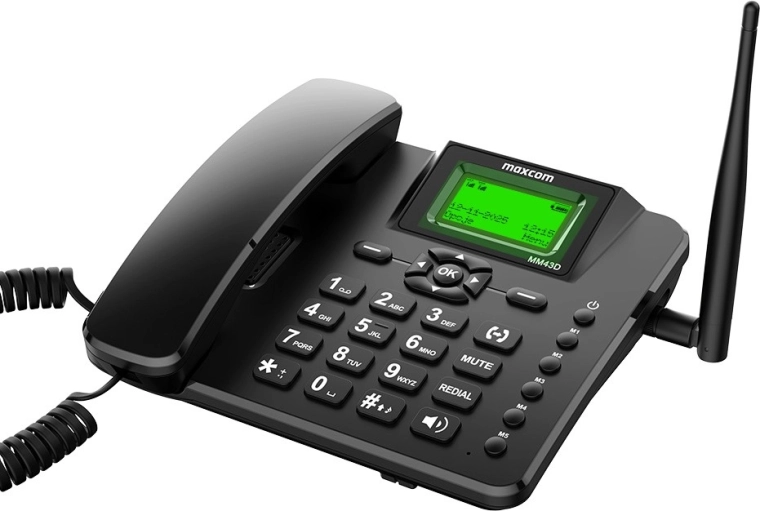 Bureautelefoon met simkaart 4G VoLTE MM 43D