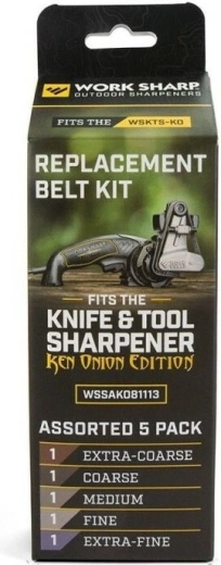 Work Sharp set schuurbanden voor Ken Onion Edition, 5 stuks