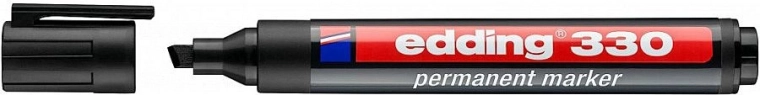 Permanente marker Edding 330 zwart