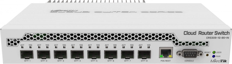 Netwerkswitch MikroTik CRS309-1G-8S+IN