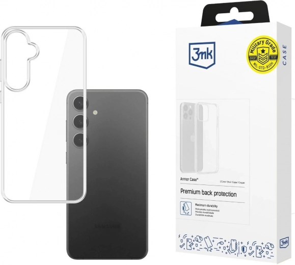 transparante hoes voor Samsung Galaxy S25 Plus