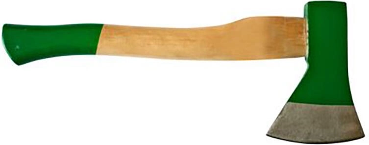 Bijl 600 g met houten steel