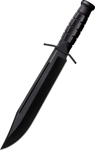 Cold Steel Leatherneck Bowie outdoormes 26,7 cm, zwart, Griv-Ex, schede
