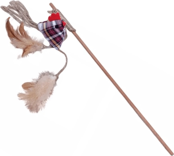 Quapas! natuurlijke kattenhengel met kip