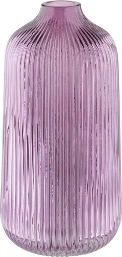 Glazen vaas Color Box paars 21 cm