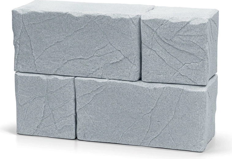 Regenton Stone Block 270 l koudgrijs