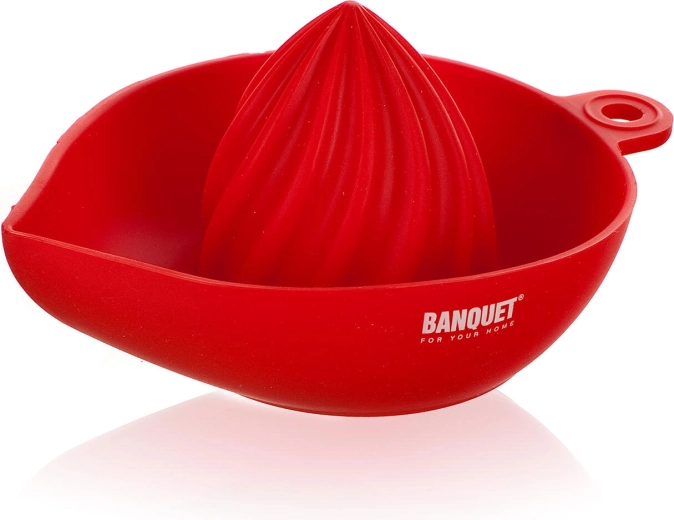Culinaria siliconen citruspers rood