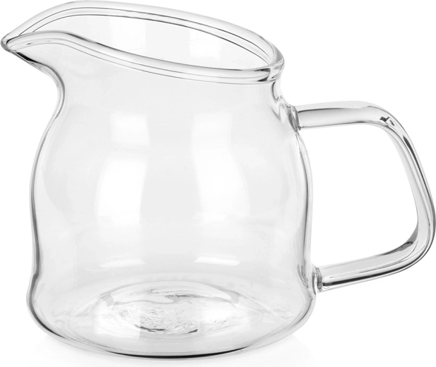 Glazen melkkan 180 ml van borosilicaatglas