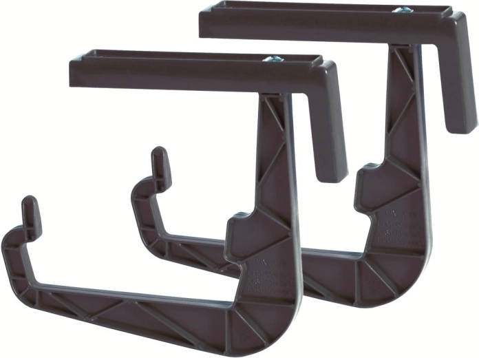 Bloembakhouder Hangplast 23,5 cm – antraciet