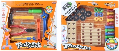 Gereedschapsset met accessoires voor kinderen