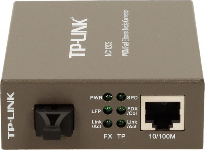 TP-LINK MC112CS WDM Fast Ethernet-mediaconverter