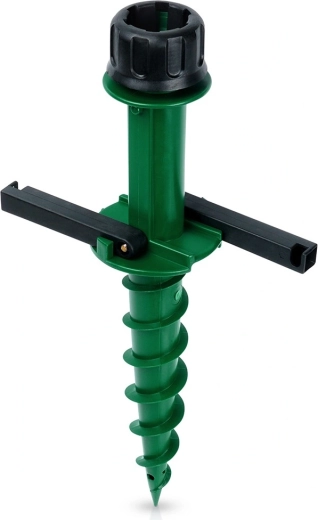 Vilde schroefstandaard voor tuin- en strandscherm 44 cm