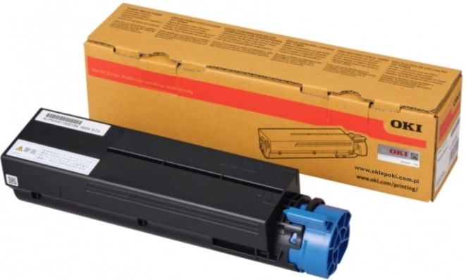 Toner voor OKI B433 / B513 printers, zwart, rendement 12.000 pagina’s