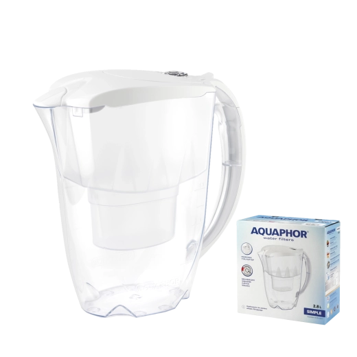 Aquaphor Simple waterfilterkan 2,8 l wit