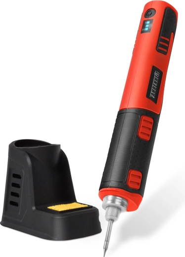 Draadloze soldeerbout met USB-C en reinigingsspons