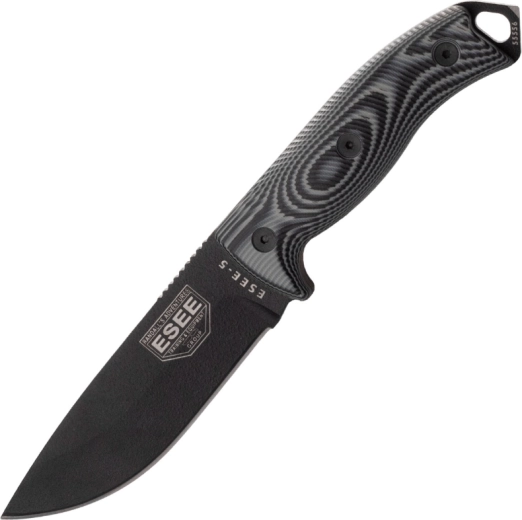 ESEE Model 5 outdoor mes met vast lemmet, G10 handgreep, Kydex schede