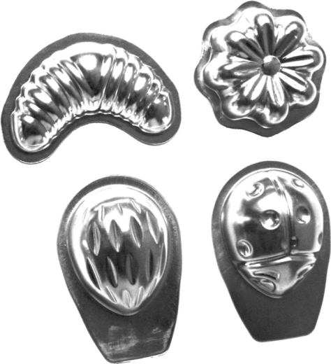 Set vertinde uitsteekvormpjes – mix van vormen (20 stuks)