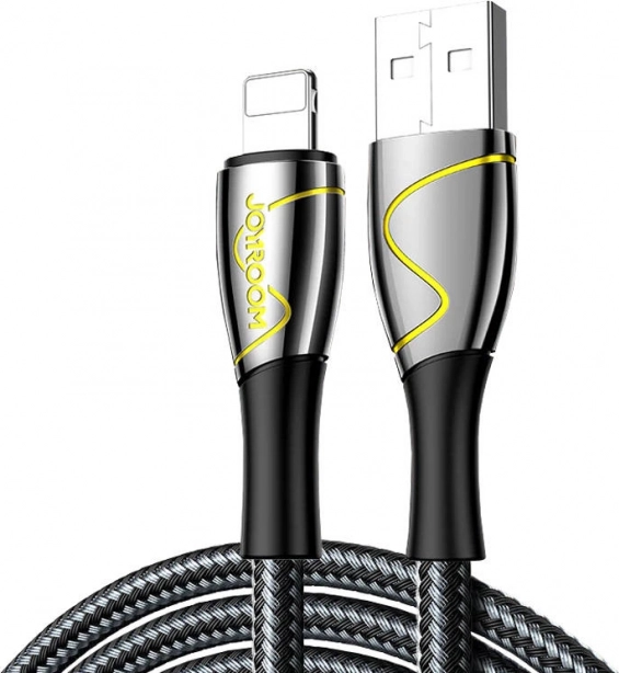 USB-kabel voor Lightning Joyroom 2,4A 2 m zwart